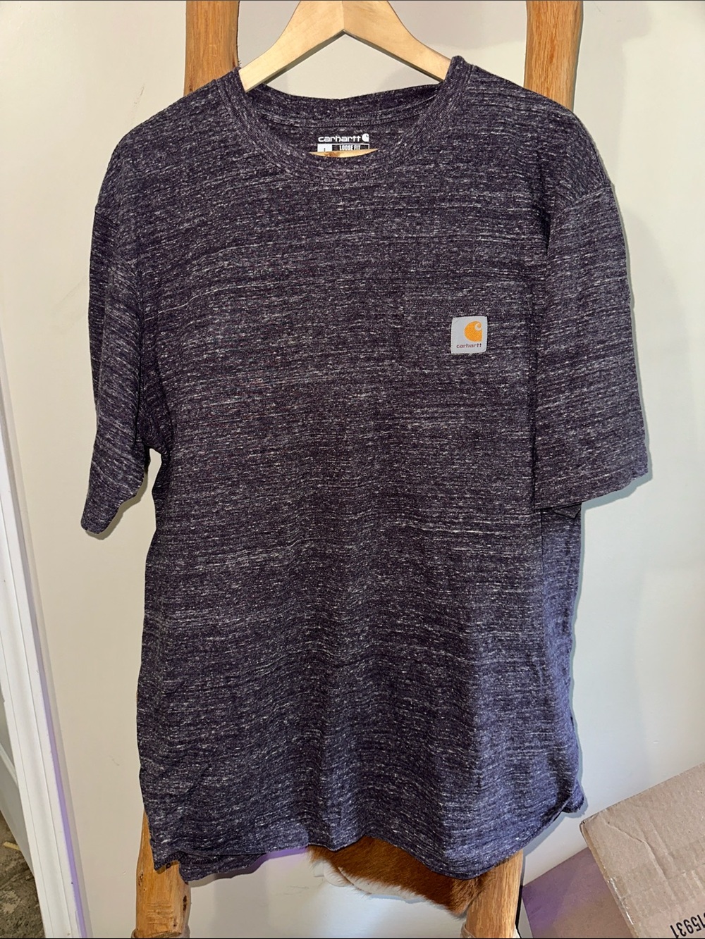 Carhartt Purple Heather Pocket T-shirt